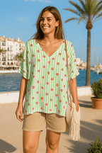 Tunique "Inspiration Florale" - Mam’s Ailes
