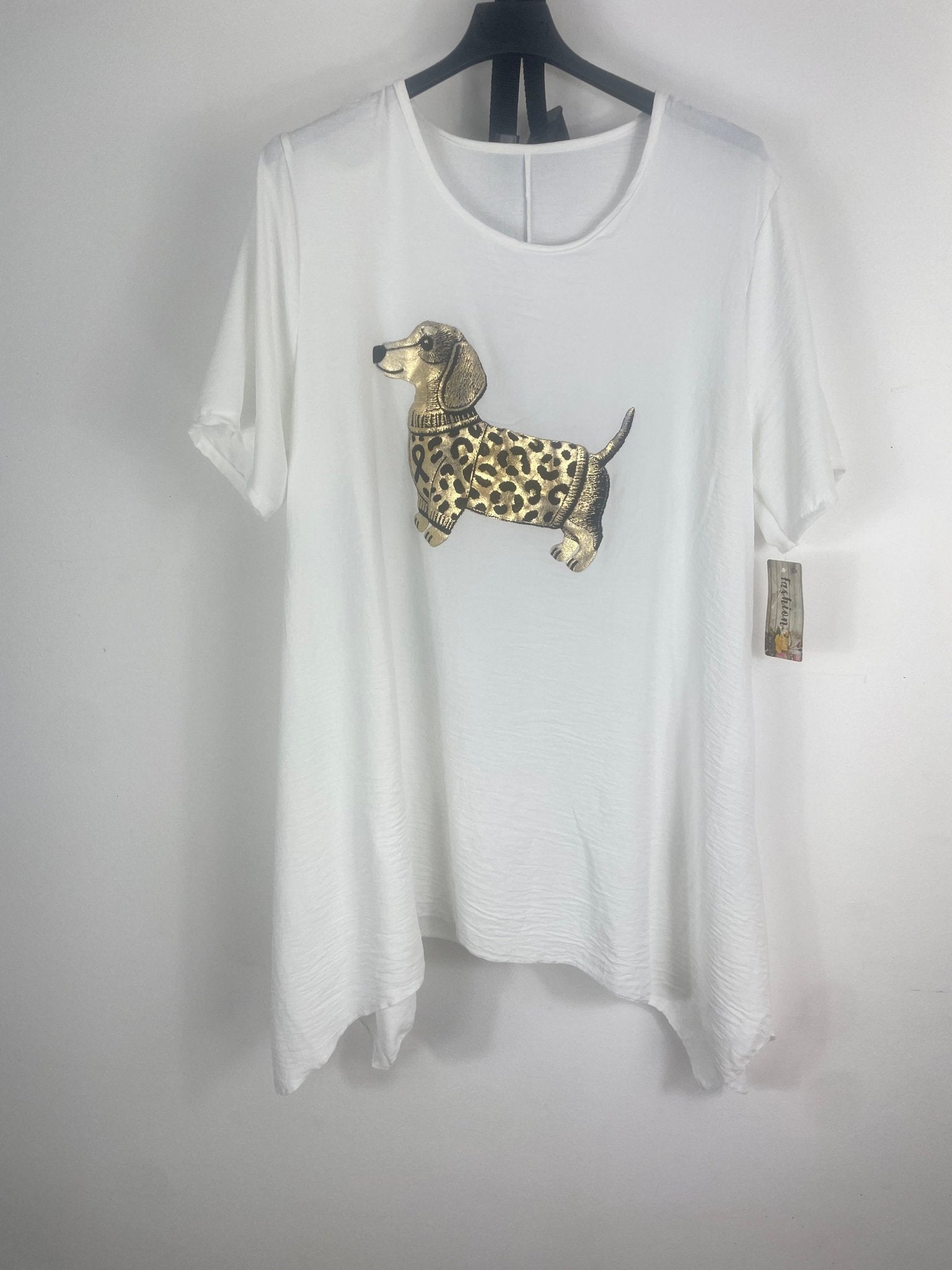 Tunique Léonie — Chien Doré - Mam’s AilesBlanc