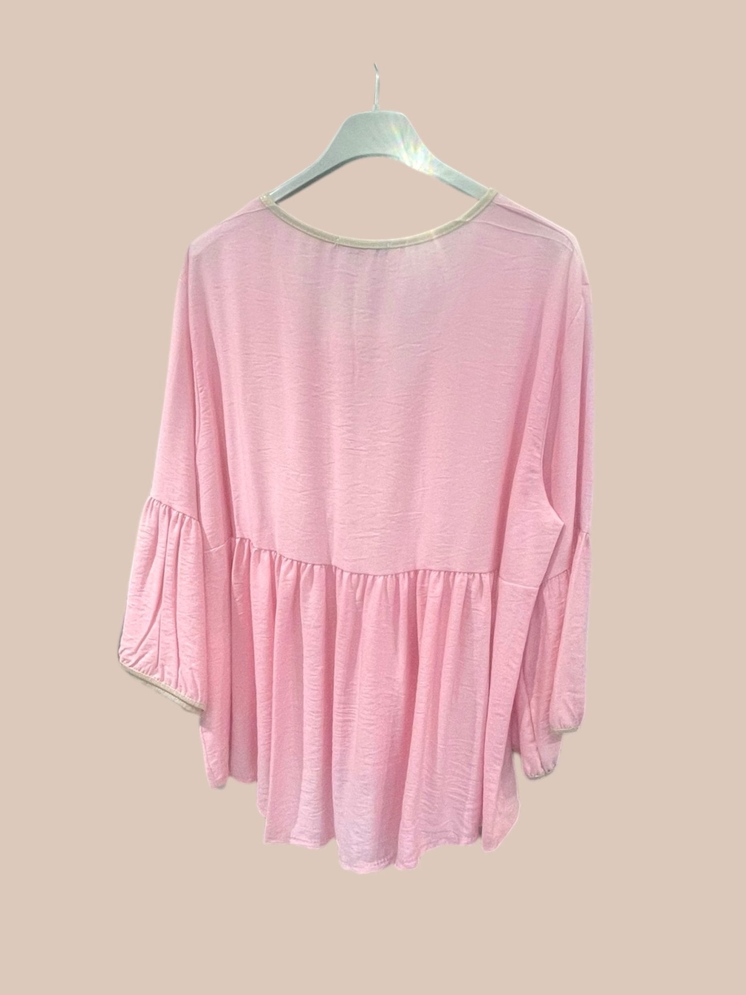 Tunique Rose “Love” – Douceur & Féminité - Mam’s Ailes