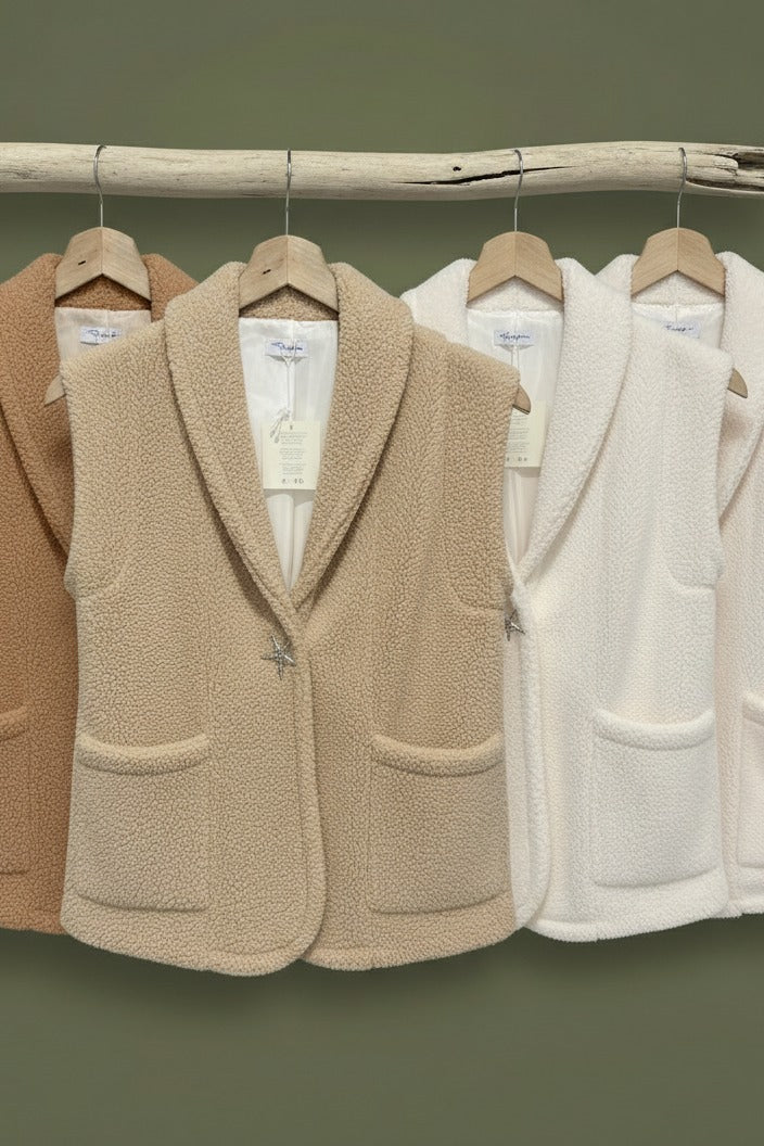 Veste Sans Manches – Douceur & Lumière - Mam’s Ailes