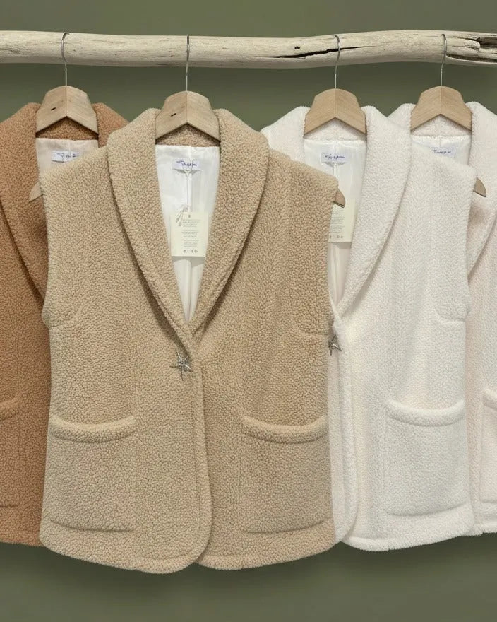 Veste Sans Manches – Douceur & Lumière - Mam’s Ailes