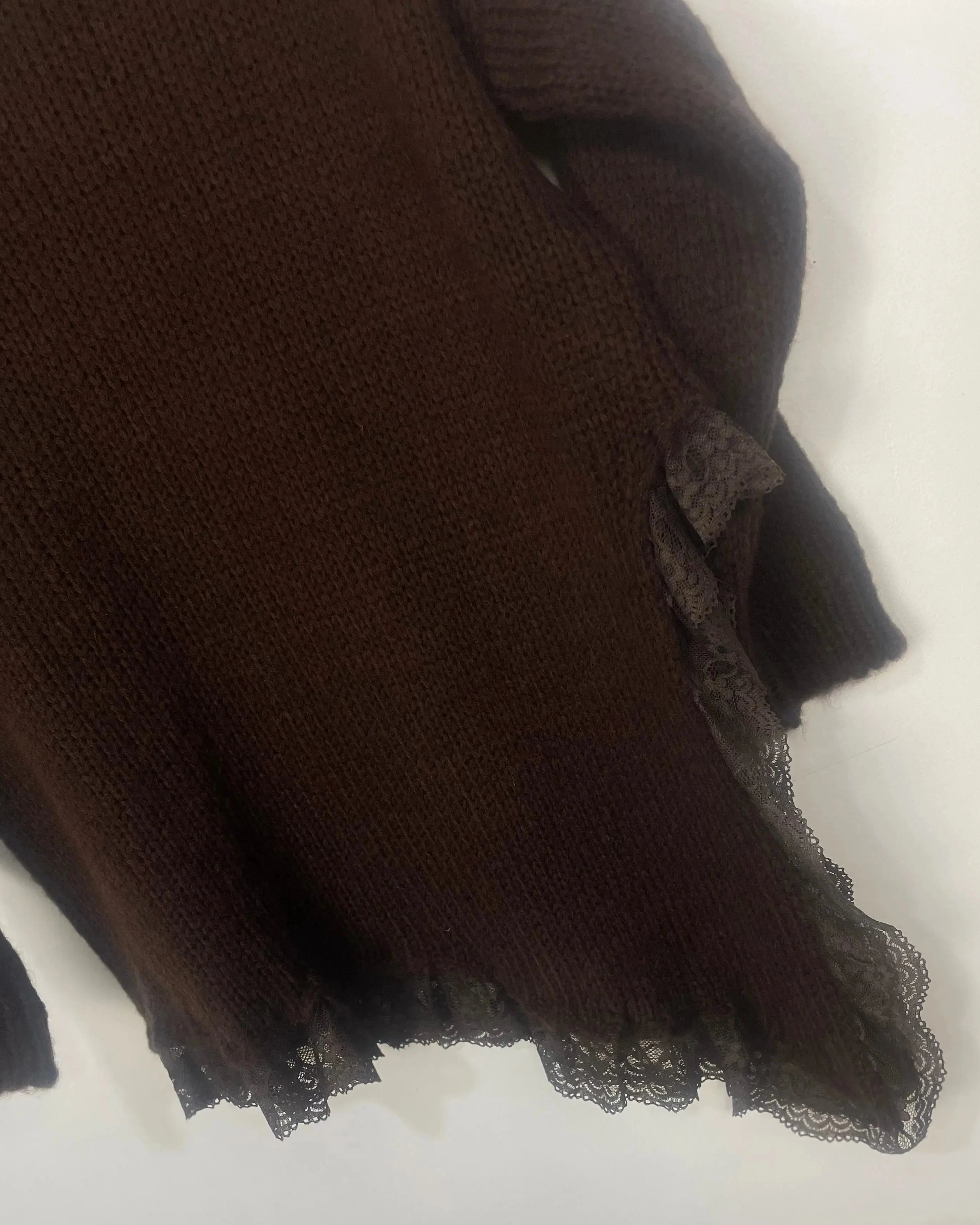 details dentelle pull femme 36 au 46 confortable