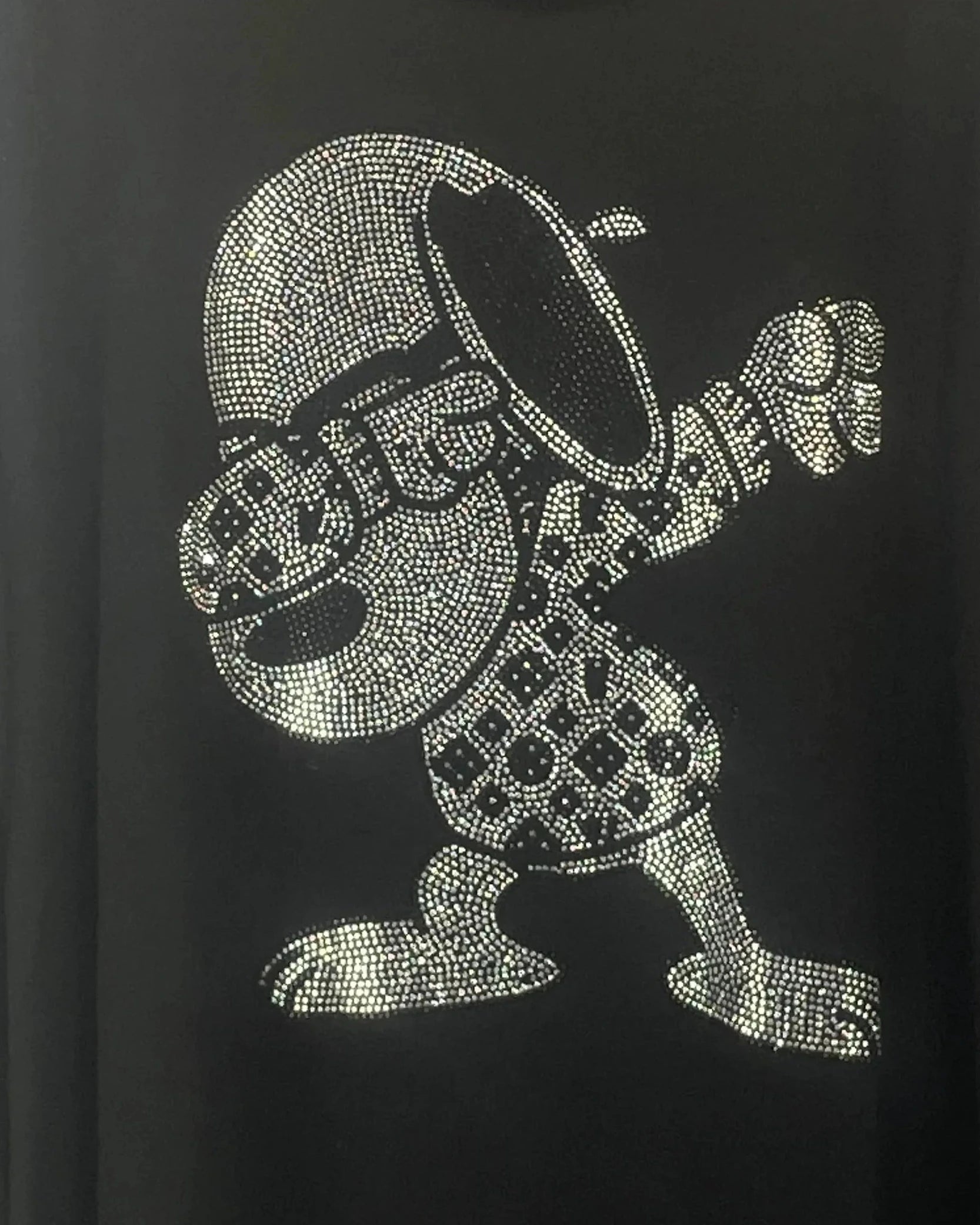 Details strass de snoopy