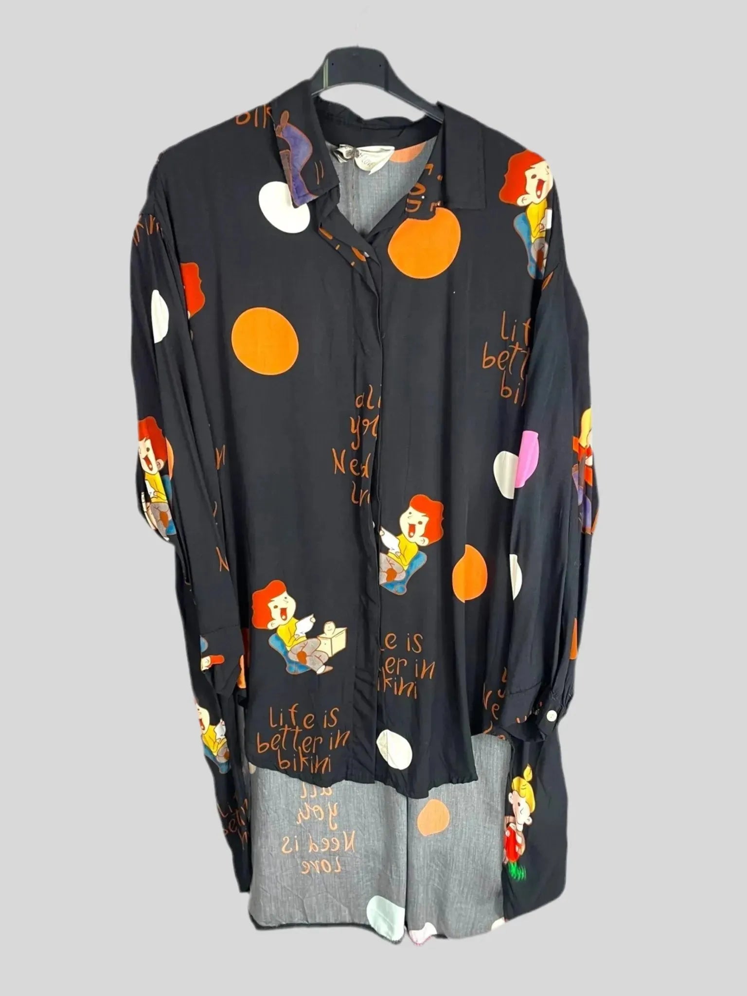 Robe Chemise "Bikini Vibes"