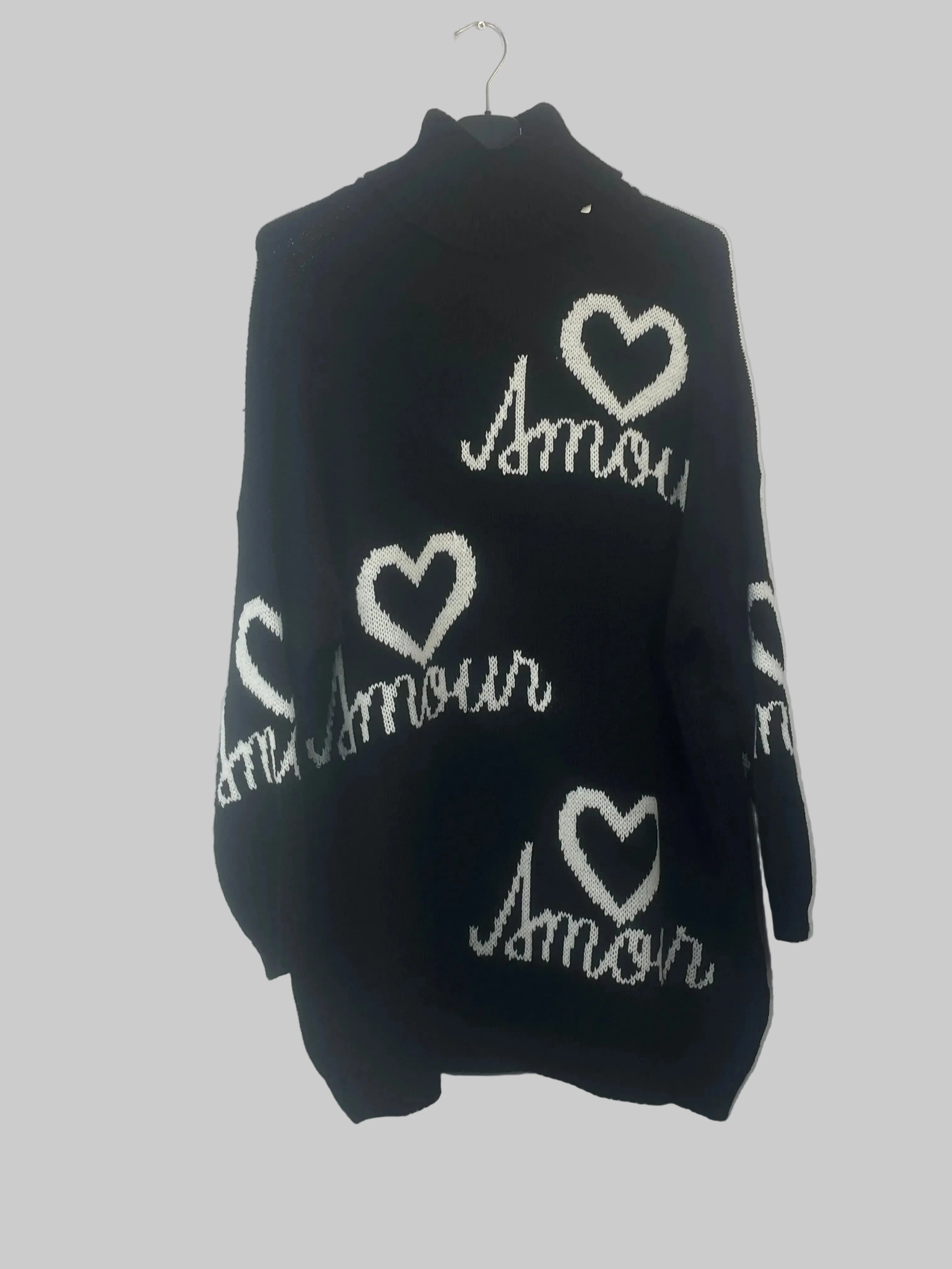 Robe pull oversize femme made in Italy