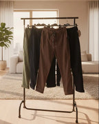 portant avec toutes les couleurs pantalon magique femme cordon noir