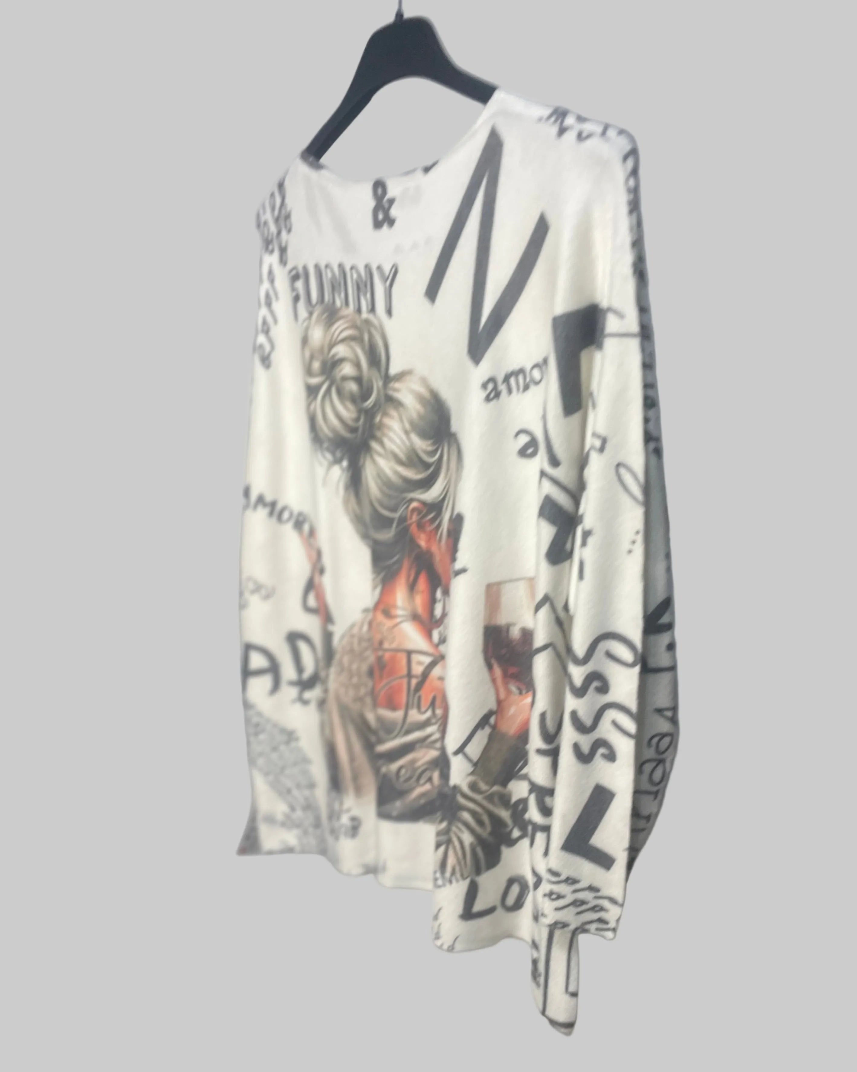 Pull cosy femme mélange laine viscose