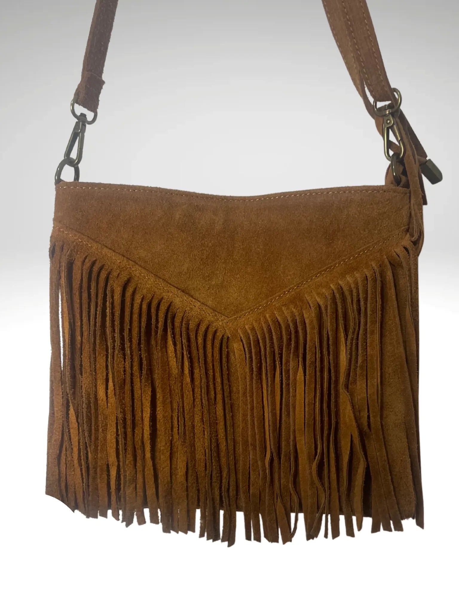 Sac Cuir Bohème à Franges