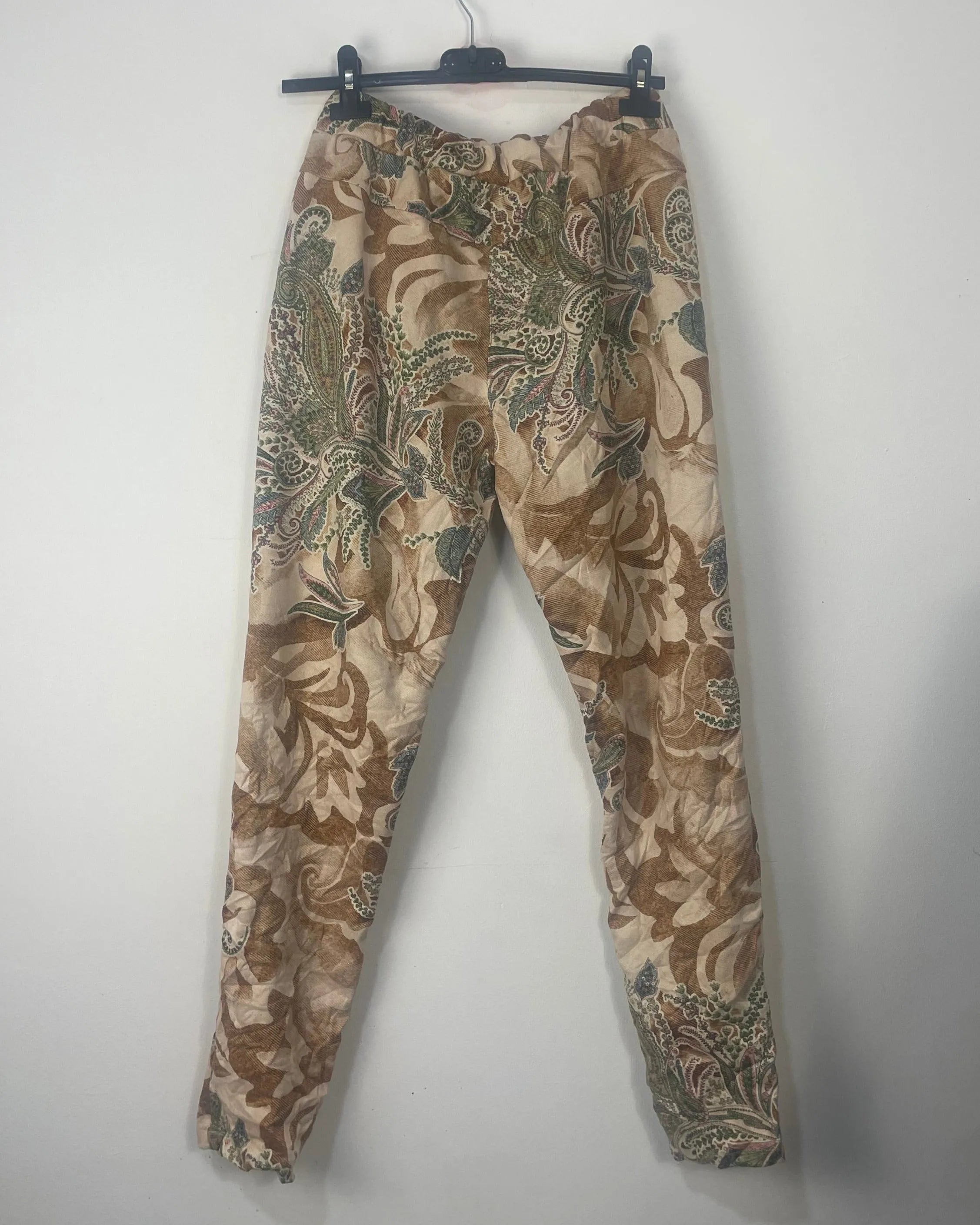 pantalon confort imprimé bohème suédine vue de dos