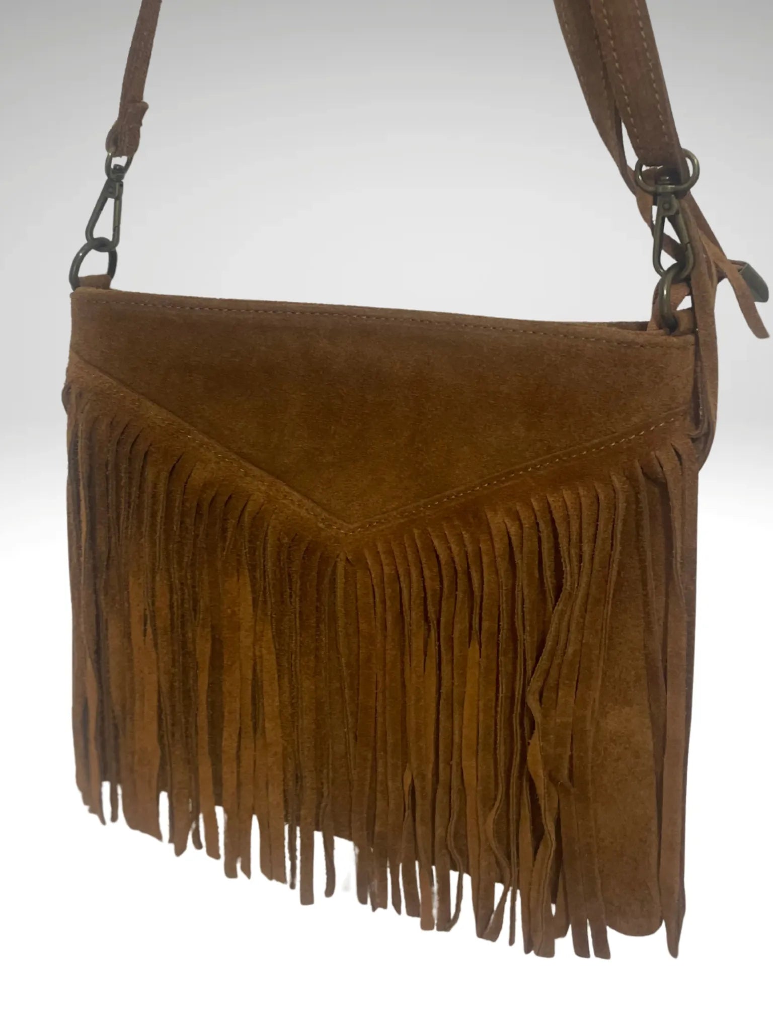 Sac Cuir Bohème à Franges