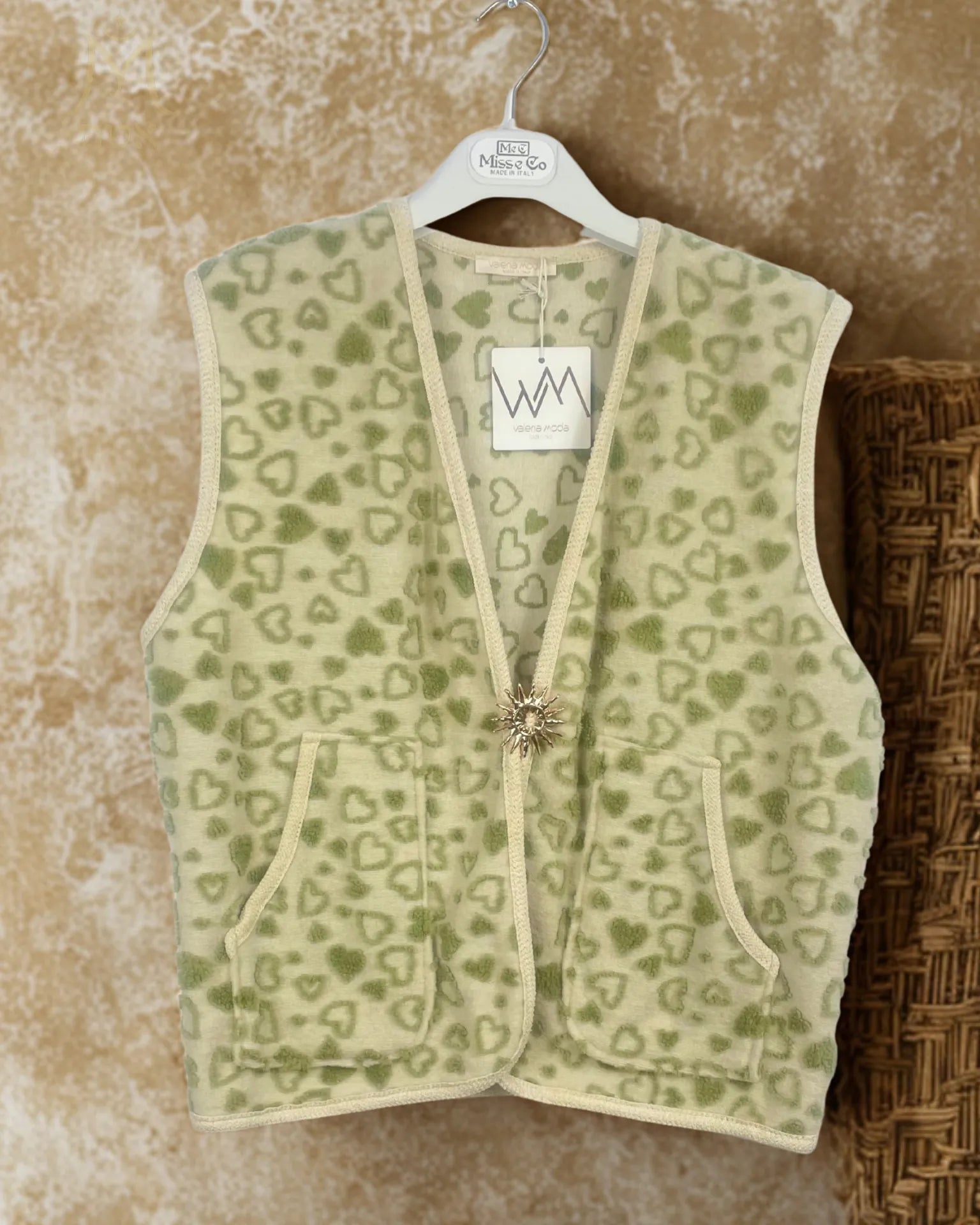 Gilet doux Made in Italy coupe droite – Mam’sailes