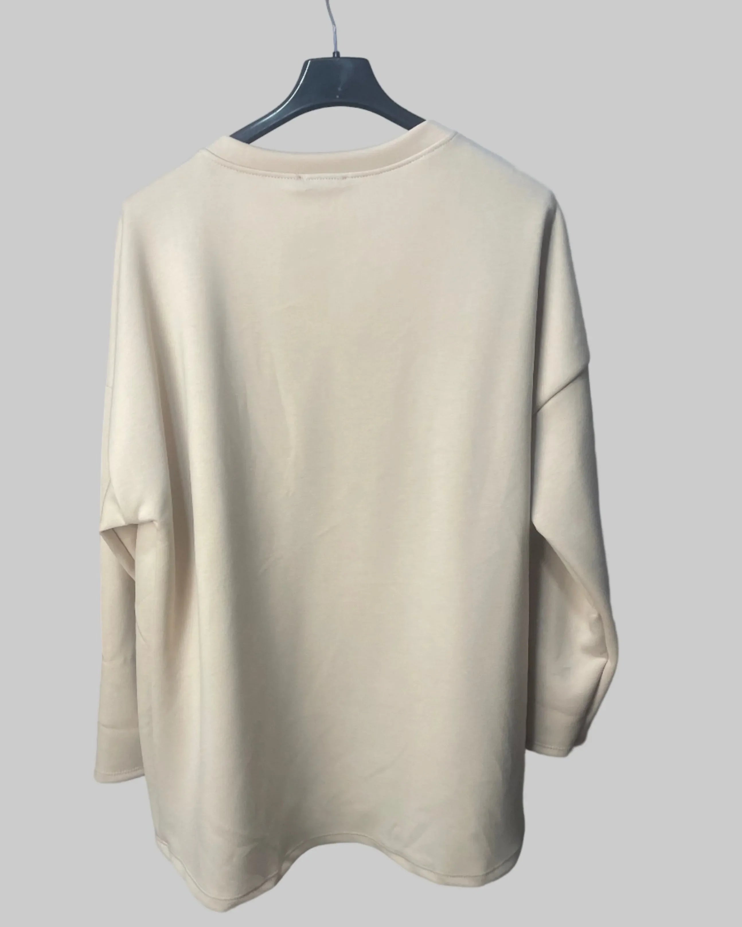 Tunique dos long 75 cm femme grande taille